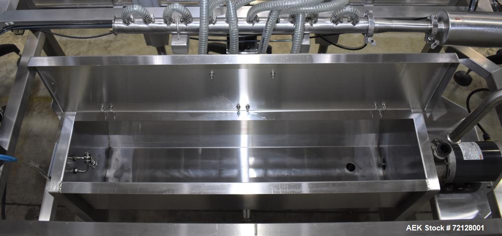 Used Epak / Apacks Econoline Inline Pressure Gravity Liquid Filling Machine